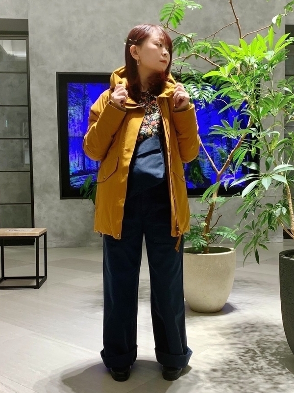 レディース リバティプリントロングスリーブシャツ ZCFAD50 - AIGLE