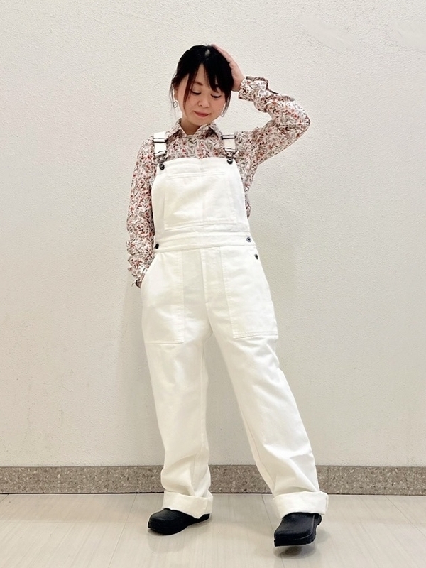 レディース リバティプリントロングスリーブシャツ ZCFAD50