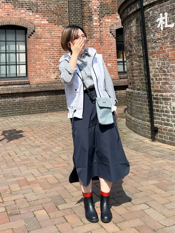 レディース 吸水速乾 ストライプシャツ ZCFAT63 - AIGLE（エーグル