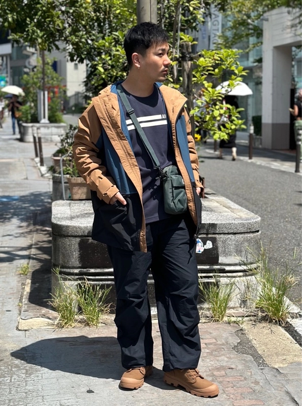 メンズ 吸水速乾 UVC ベルト付き機能性パンツ ZHHAU38 - AIGLE