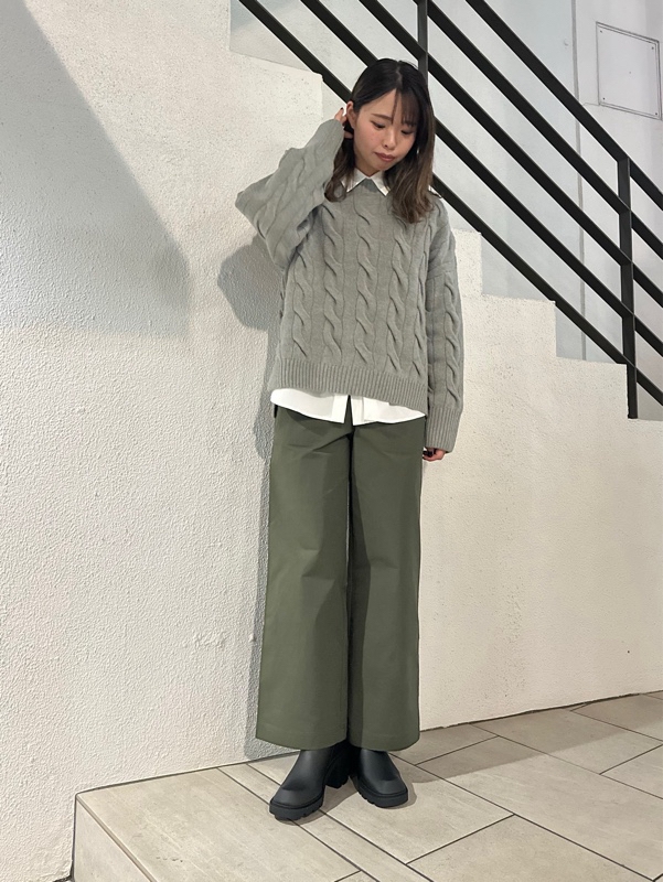 レディース 撥水 ロングスリーブシャツ ZCFBA86 - AIGLE