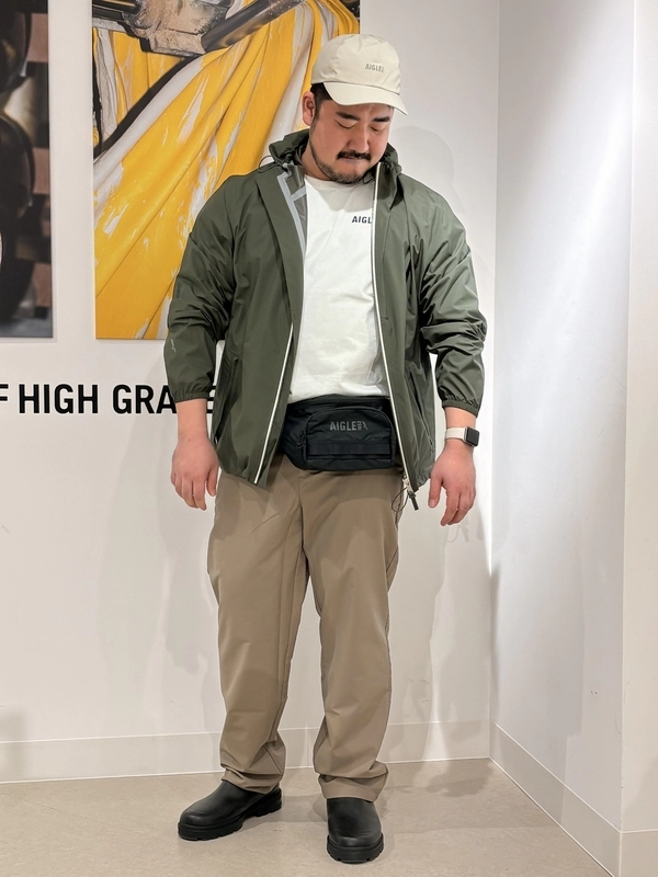 ユニセックス オーバーサイズ バックロゴTシャツ ZTHBZ30 - AIGLE