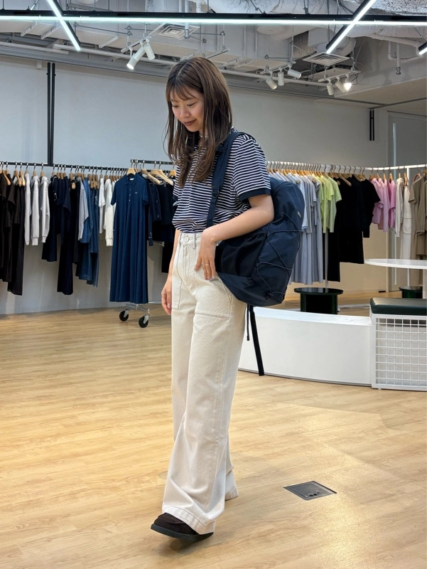 レディース UVカット ストライプ 半袖ポロシャツ ZPFBT73 - AIGLE