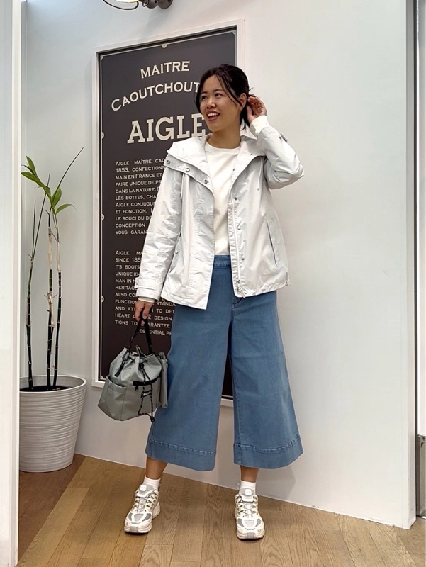 レディース ワイドレッグデニムパンツ ZHFAY18 - AIGLE（エーグル